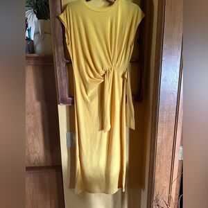 Elegant Yellow Dress